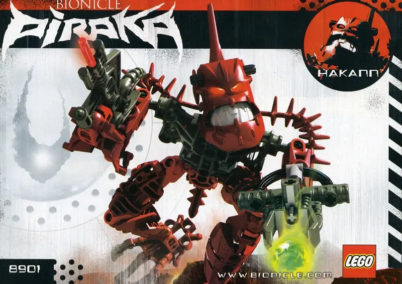 LEGO Bionicle 8901 Hakann set