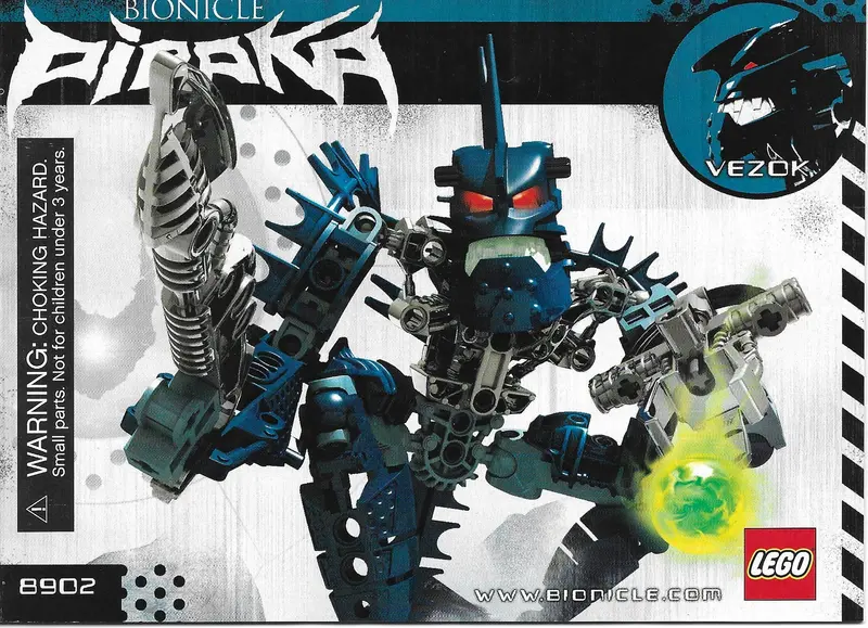 LEGO Bionicle 8902 Vezok set