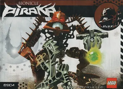 LEGO Bionicle 8904 Avak set