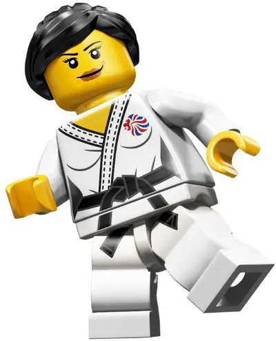LEGO Collectable Minifigures 8909 Judo Fighter set