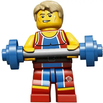 LEGO Collectable Minifigures 8909 Flexible Gymnast set