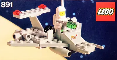 LEGO Space 891 Two seater space scooter set