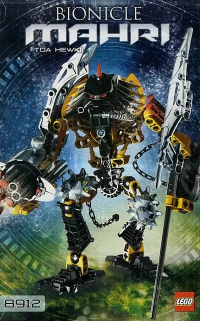 LEGO Bionicle 8912 Toa Hewkii set