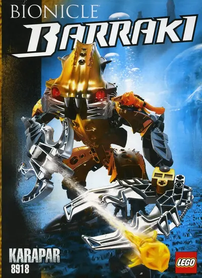 LEGO Bionicle 8918 Carapar set
