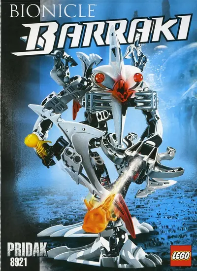 LEGO Bionicle 8921 Pridak set