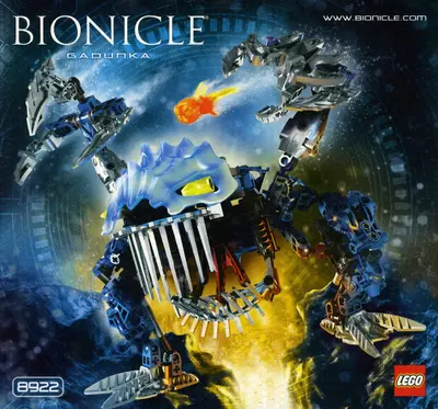 LEGO Bionicle 8922 Gadunka set