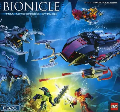 LEGO Bionicle 8926 Toa Undersea Attack set