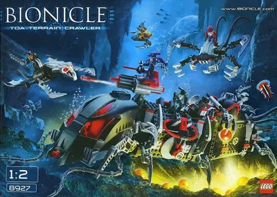 LEGO Bionicle 8927 Toa Terrain Crawler set