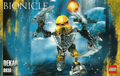 LEGO Bionicle 8930 Dekar set
