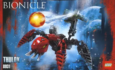 LEGO Bionicle 8931 Thulox set