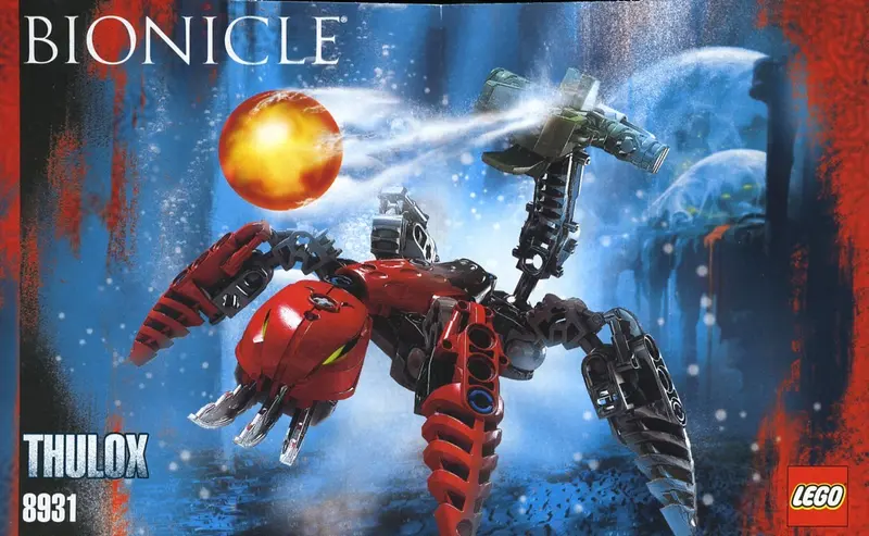 LEGO Bionicle 8931 Thulox set