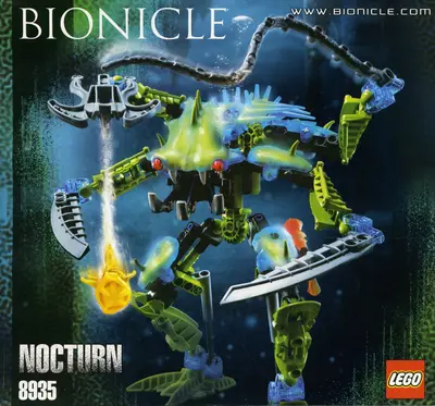 LEGO Bionicle 8935 Nocturn set