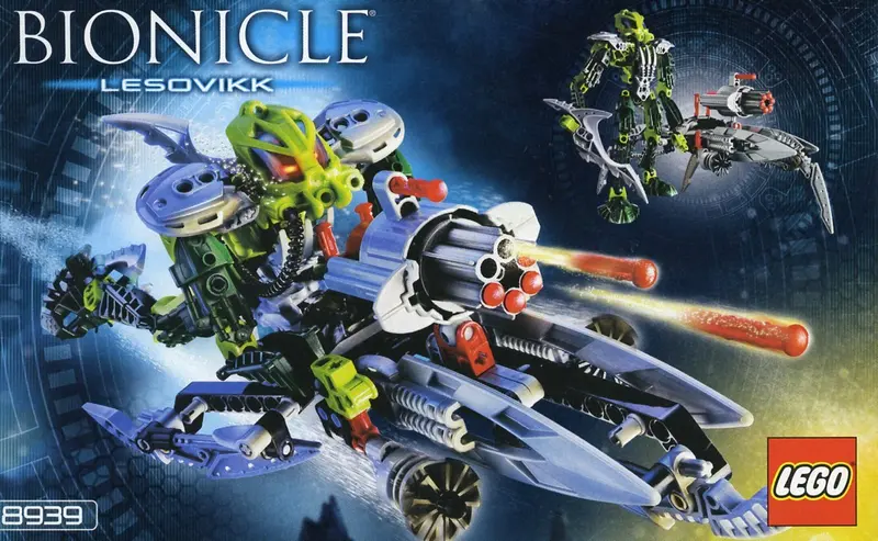 LEGO Bionicle 8939 Lesovikk set