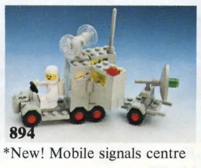 LEGO Space 894 Mobile Signals Centre set, image 2
