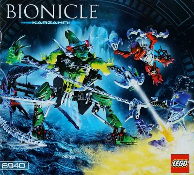 LEGO Bionicle 8940 Karzahni set