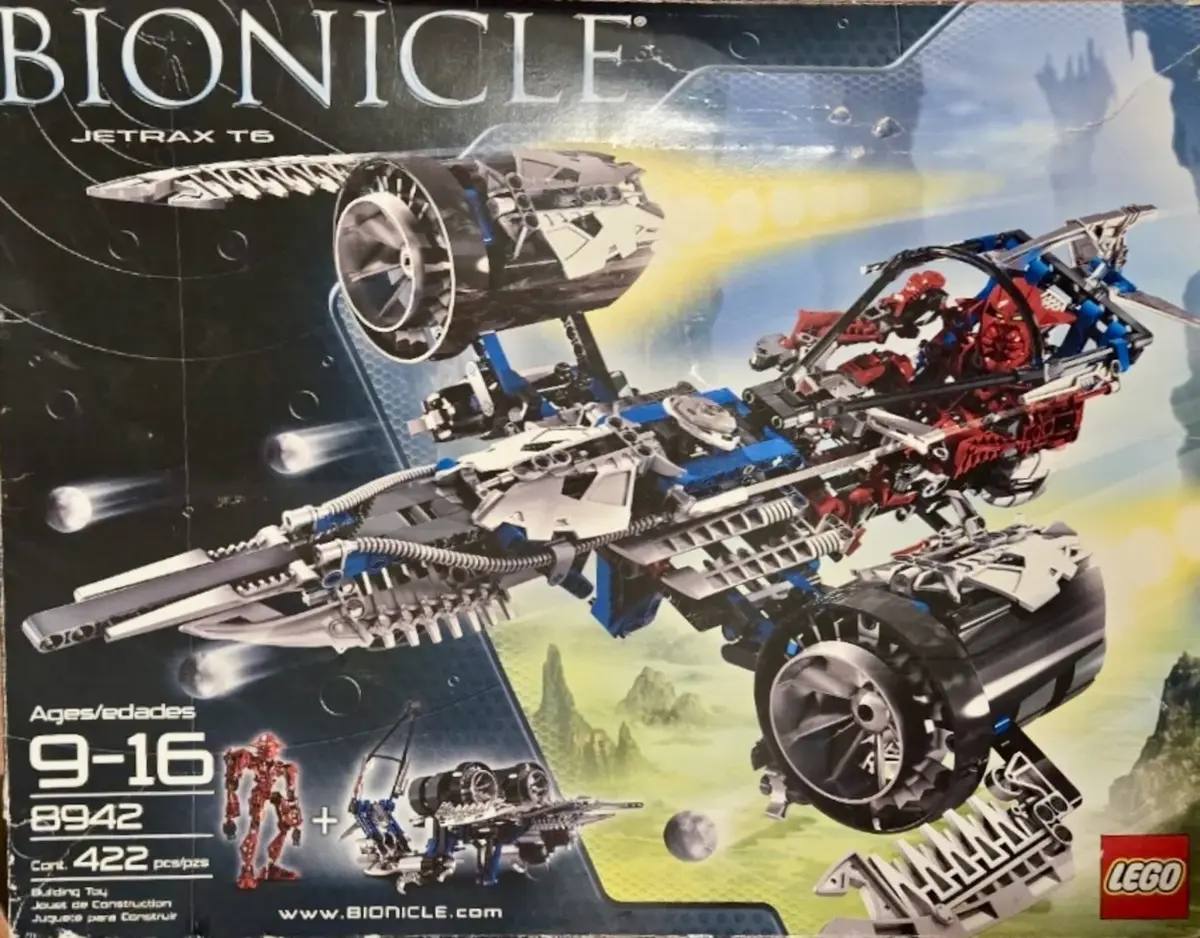 LEGO Bionicle 8942 Jetrax T6 set