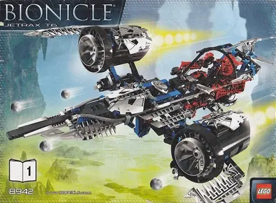 LEGO Bionicle 8942 Jetrax T6 set, image 2