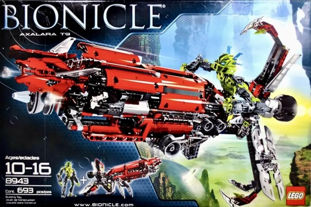 LEGO Bionicle 8943 Axalara T9 set