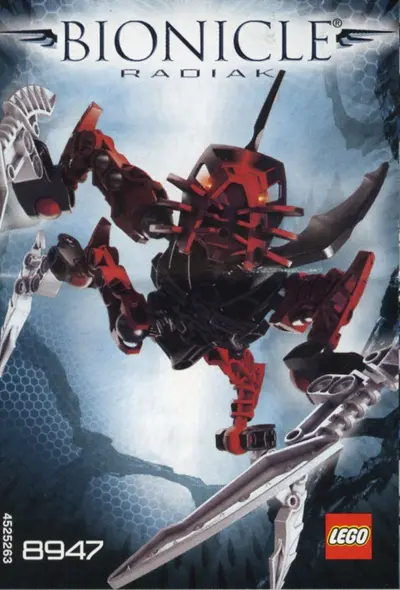 LEGO Bionicle 8947 Radiak set