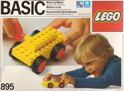 LEGO Basic 895 Wind-Up Motor set