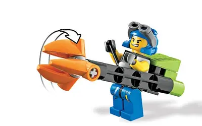 LEGO Power Miners 8962 Crystal King set, image 5
