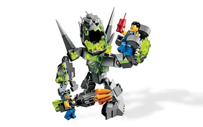 LEGO Power Miners 8962 Crystal King set, image 3