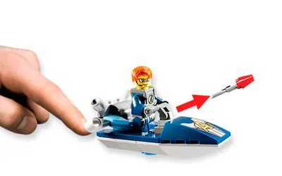 LEGO Agents 8968 River Heist set, image 6