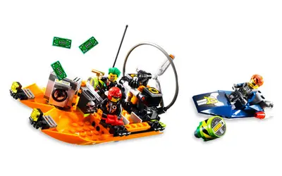 LEGO Agents 8968 River Heist set, image 2