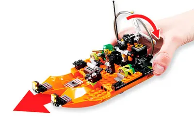 LEGO Agents 8968 River Heist set, image 7