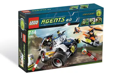 LEGO Agents 8969 4-Wheeling Pursuit set, image 4