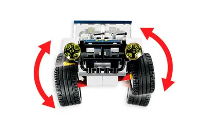 LEGO Agents 8969 4-Wheeling Pursuit set, image 5