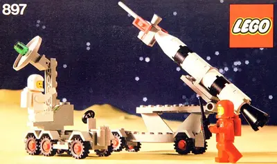 LEGO Space 897 Mobile rocket launcher set