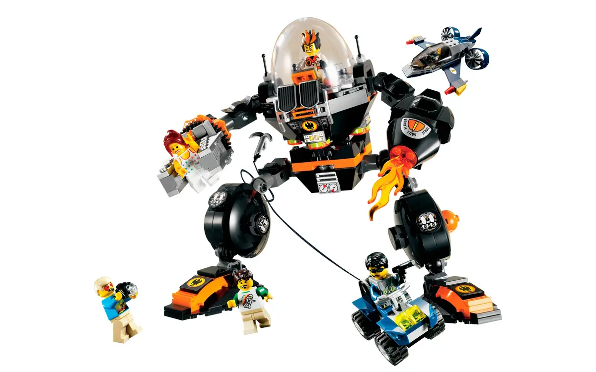 LEGO Agents 8970 Robo Attack set, image 3