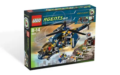 LEGO Agents 8971 Aerial Defense Unit set, image 4