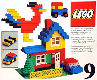 LEGO Basic 9 Basic Building Set, 3+ set