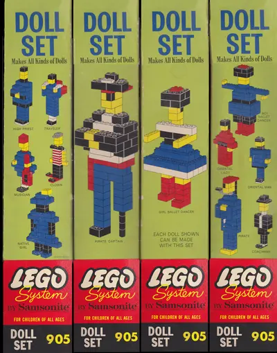 LEGO Samsonite 905 Doll Set set