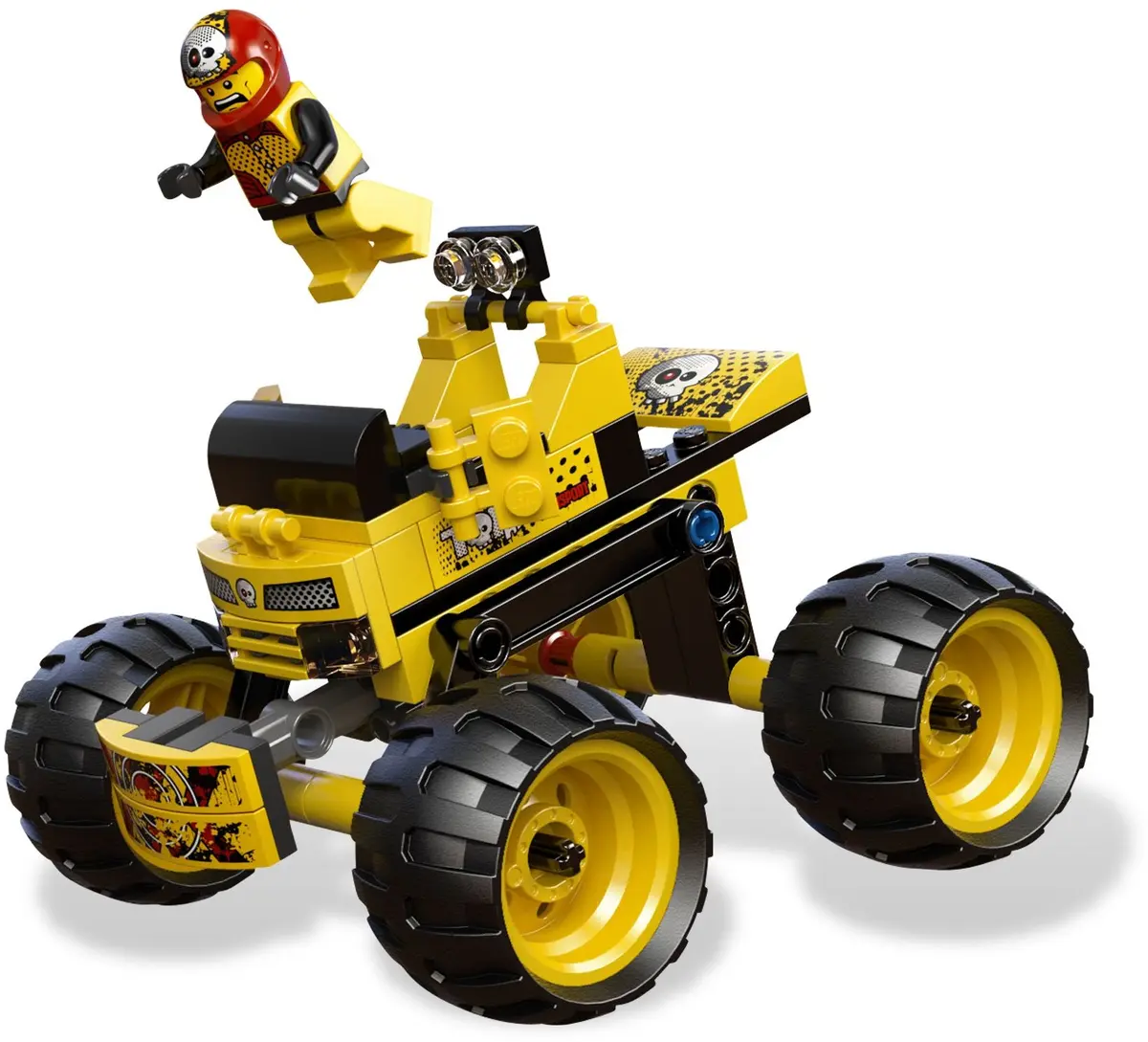 LEGO Racers 9093 Bone Cruncher set, image 3