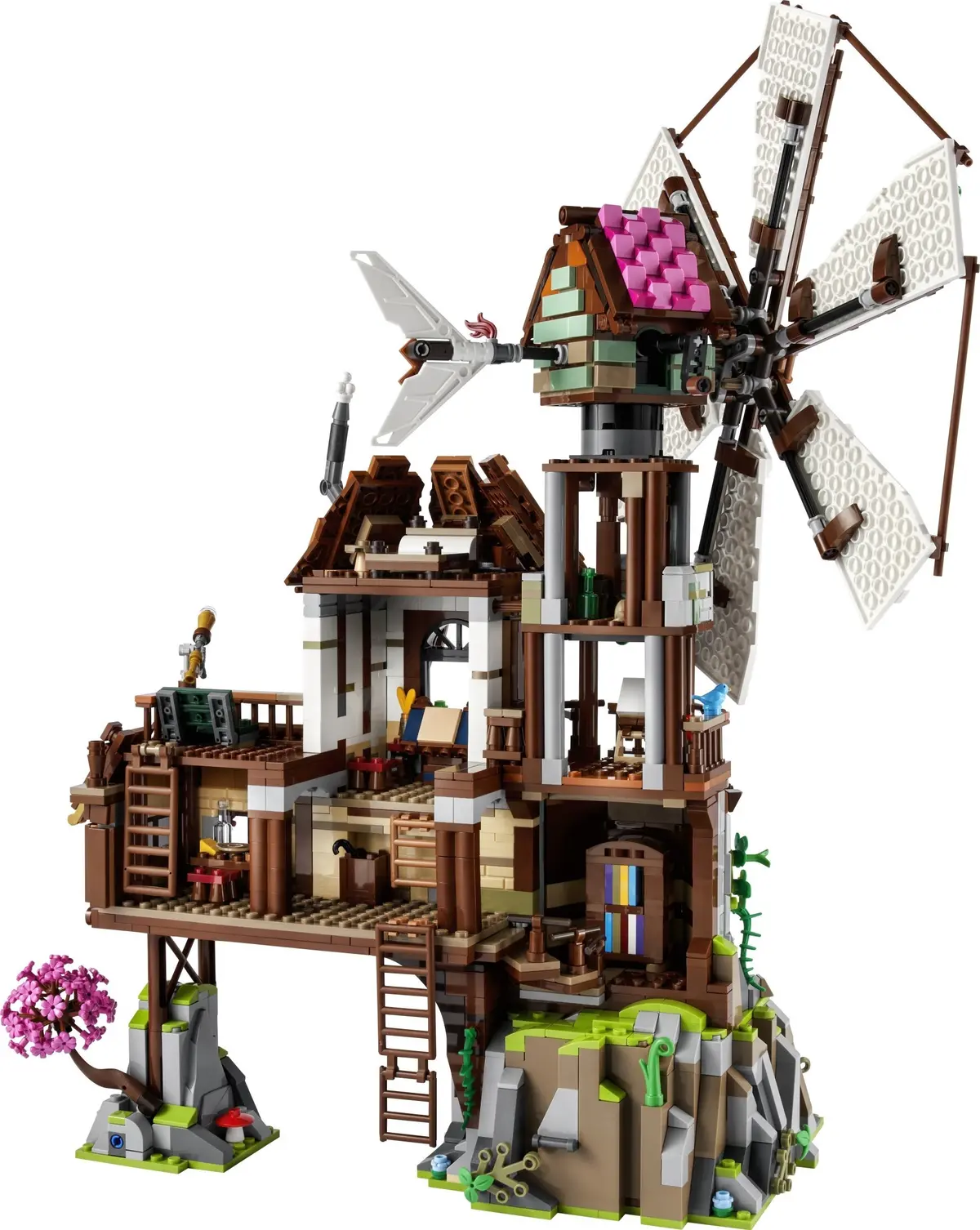LEGO BrickLink 910003 Mountain Windmill set, image 2