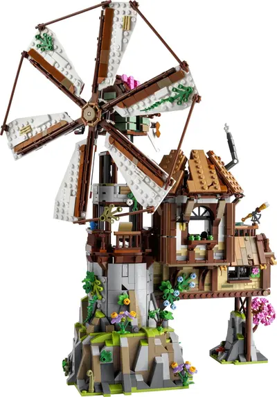 LEGO BrickLink 910003 Mountain Windmill set
