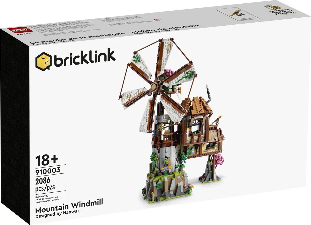 LEGO BrickLink 910003 Mountain Windmill set, image 3