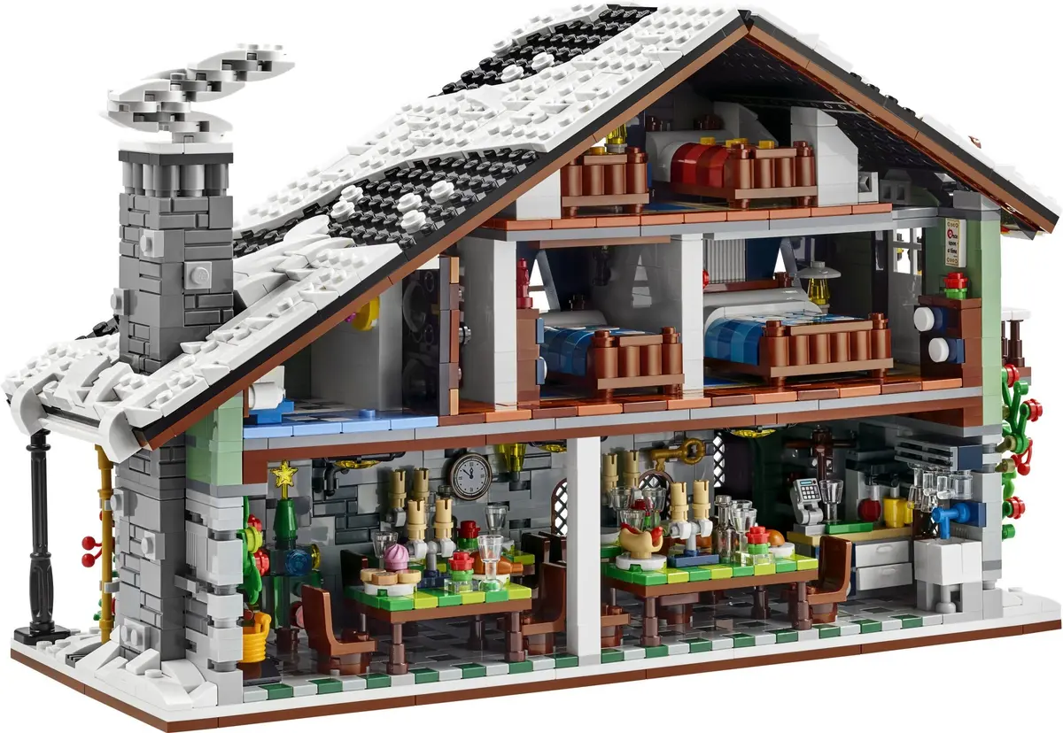 LEGO BrickLink 910004 Winter Chalet set, image 2