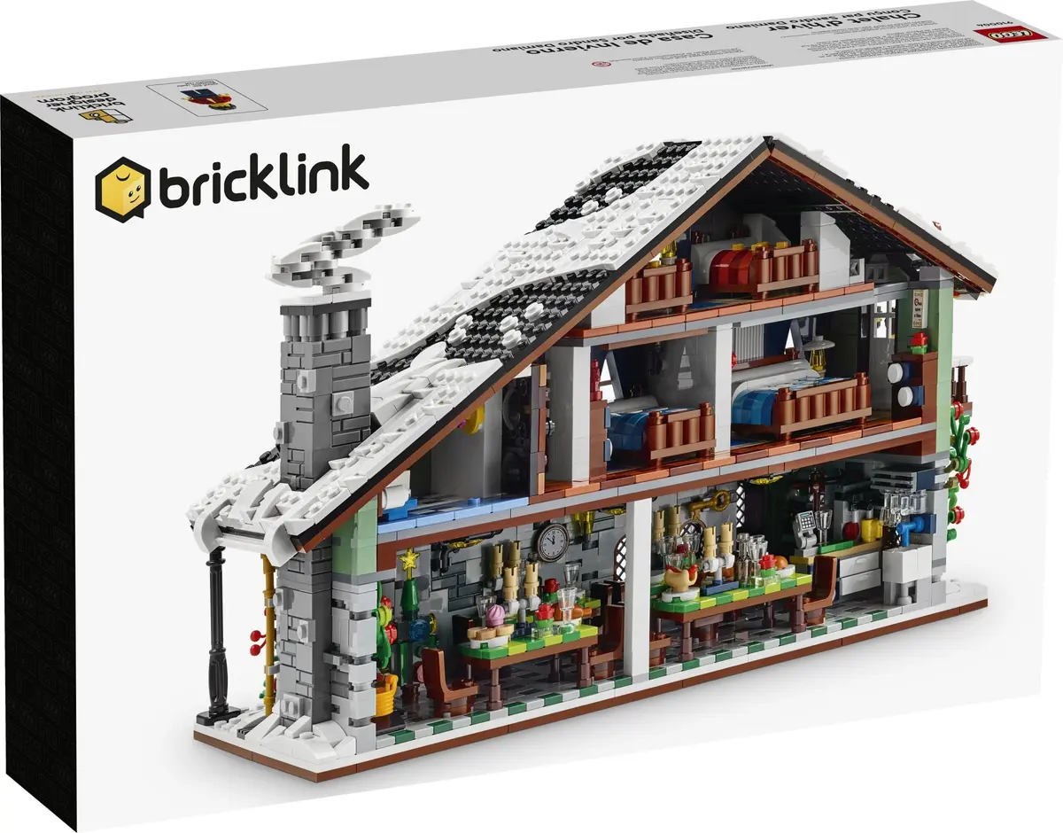 LEGO BrickLink 910004 Winter Chalet set, image 4
