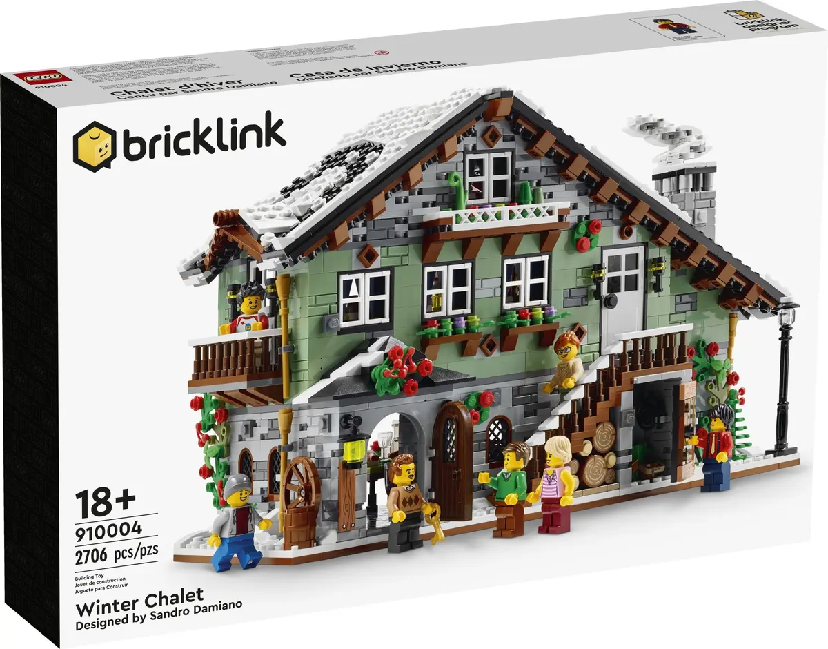 LEGO BrickLink 910004 Winter Chalet set, image 3