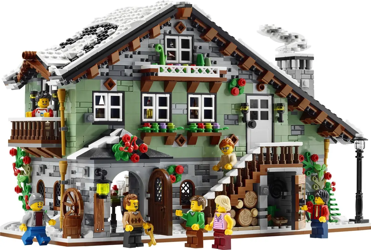 LEGO BrickLink 910004 Winter Chalet set, image 5