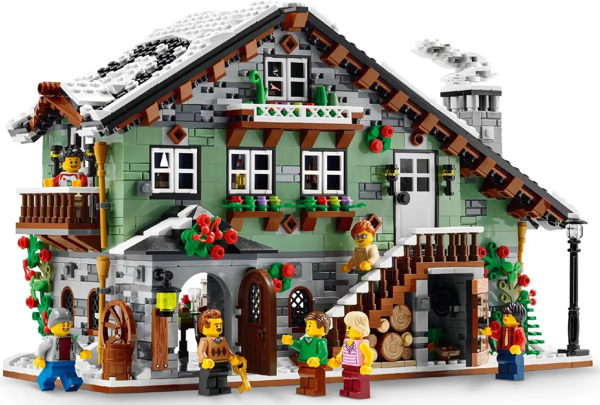LEGO BrickLink 910004 Winter Chalet set