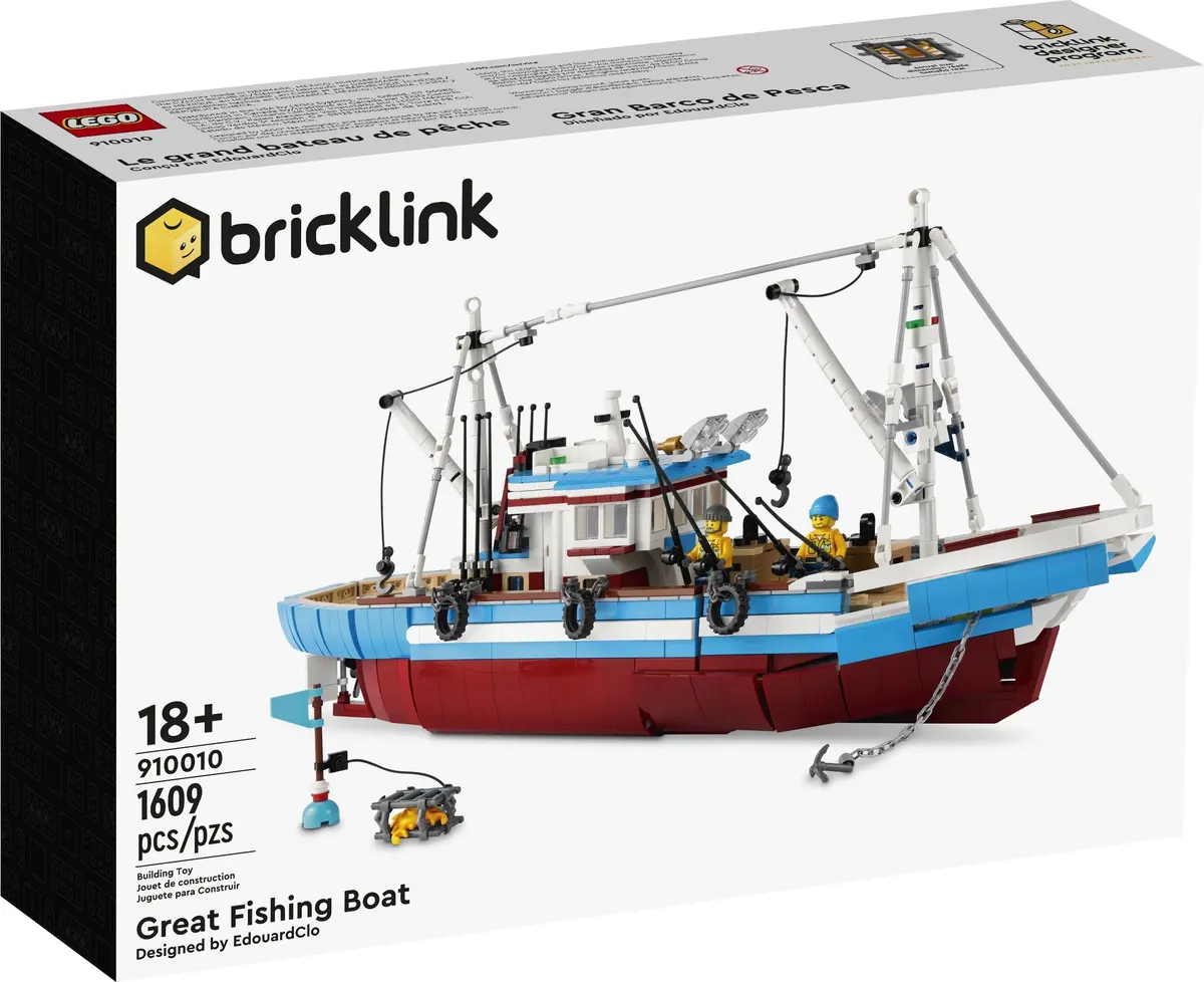 LEGO BrickLink 910010 The Great Fishing Boat set, image 3
