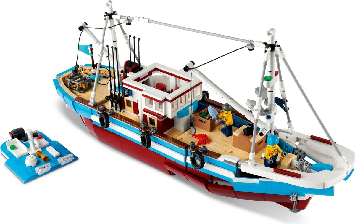 LEGO BrickLink 910010 The Great Fishing Boat set, image 2