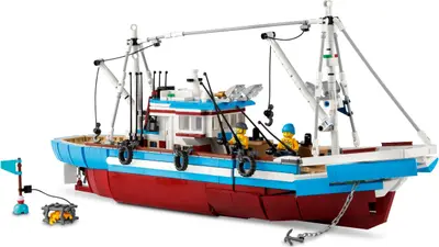 LEGO BrickLink 910010 The Great Fishing Boat set