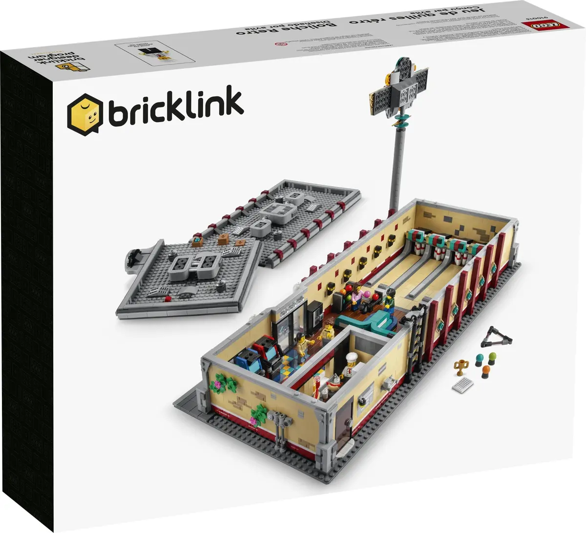 LEGO BrickLink 910013 Retro Bowling Alley set, image 4
