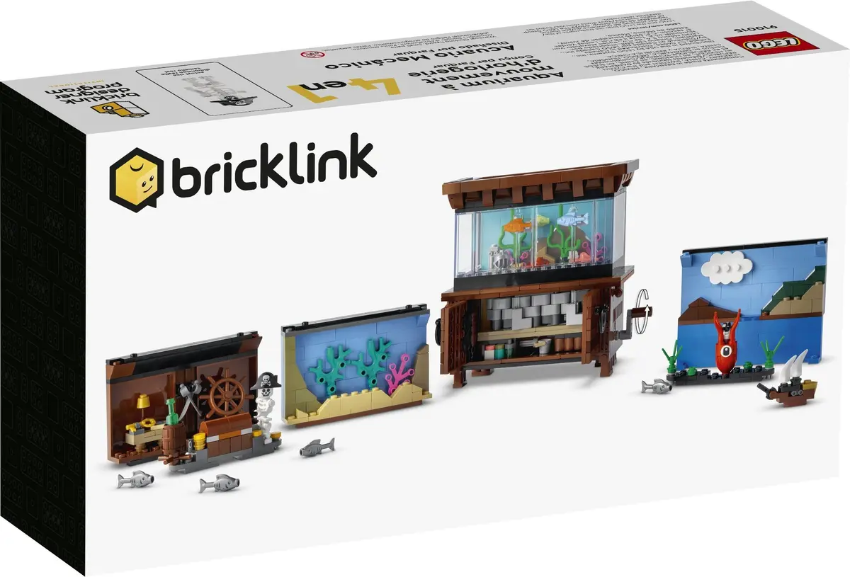 LEGO BrickLink 910015 Clockwork Aquarium set, image 4